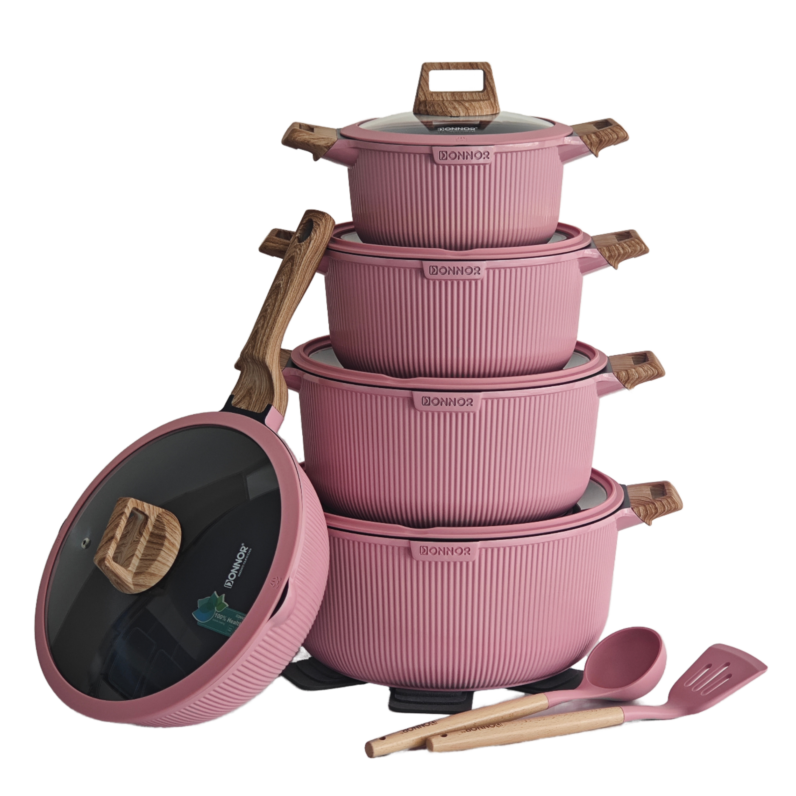 Donnor pink cookware